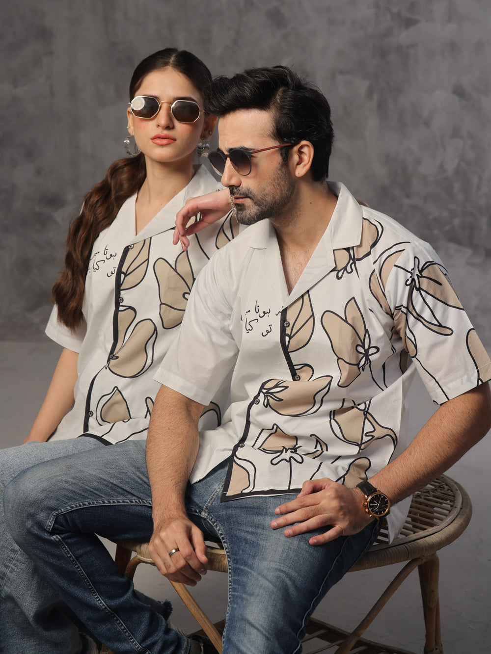 Unisex Classic Cotton Button-Down For Unisex