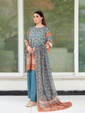 Elegant 3-Piece Printed Suit with Dupatta For Women