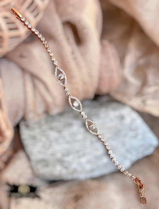 Celestia Premium American Diamond Xuping Bracelet For Women