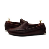 Brown Croz Leather Loafers For Men