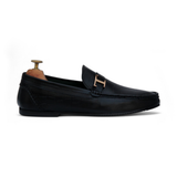Premium Leather Loafers with Flexible Rubber Sole For Men