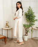 Luxury Embroidered Lawn 3-Piece Suit with Organza Dupatta For Women