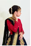 Elegant Embroidered Chiffon Lehenga Choli with Net Dupatta For Girls