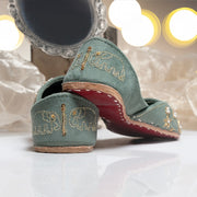 Shaadi Season Velvet Khussas – Handcrafted Elegance For Women