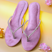 Kiara Black Comfortable Flip-Flops For Women