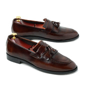 Premium Two-Tone Genuine Leather Shoes For Men