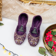 Wedding Edit – Handcrafted Velvet Khussas for Festive Elegance For Women