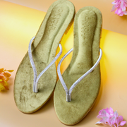 Kiara Black Comfortable Flip-Flops For Women