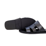 Brown & Black Color Casual Slippers For Men