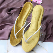 Kiara Black Comfortable Flip-Flops For Women