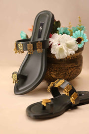 Nauratan Luxury Handcrafted Festive Kolhapuri For Women
