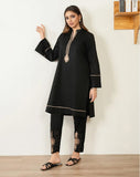 Luxury Embroidered Lawn 3-Piece Suit with Chiffon Dupatta For Women