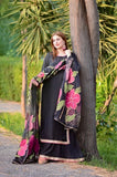 Black Luxury Soft Silk 2-Piece Suit with Dupatta For Women