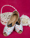 Floral Breeze Soft Print Khussa For Women