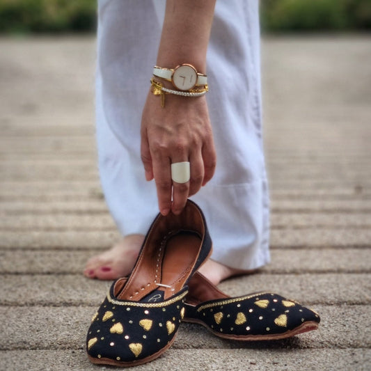 I Heart Bling Khussa – Sparkle in Every Step For Women