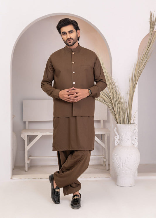 Peanut Luxe Festive 3-Piece Suit for Men