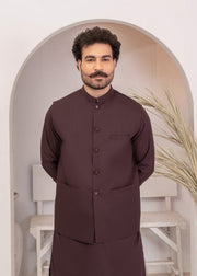 Royal Maroon Festive 3-Piece Suit for Men
