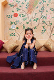 Embroidered Lawn Shirt with Flapper & Silk Dupatta For Girls
