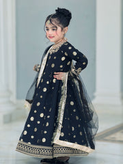 Banarsi Organza Maxi with Sitara Net Dupatta For Girls