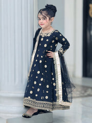 Banarsi Organza Maxi with Sitara Net Dupatta For Girls