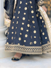 Banarsi Organza Maxi with Sitara Net Dupatta For Girls