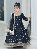 Banarsi Organza Maxi with Sitara Net Dupatta For Girls
