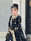 Banarsi Organza Maxi with Sitara Net Dupatta For Girls