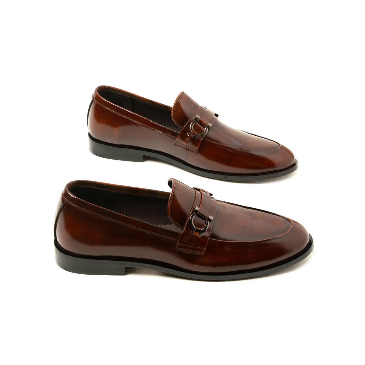 Luxury Two-Tone Handmade Leather Shoes for Men