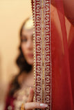 Zeba Maroon Burgundy Velvet Shirt & Sharara with Dupatta For Women