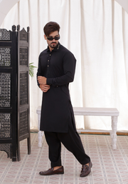 Black Shalwar Kameez – Timeless Elegance For Men