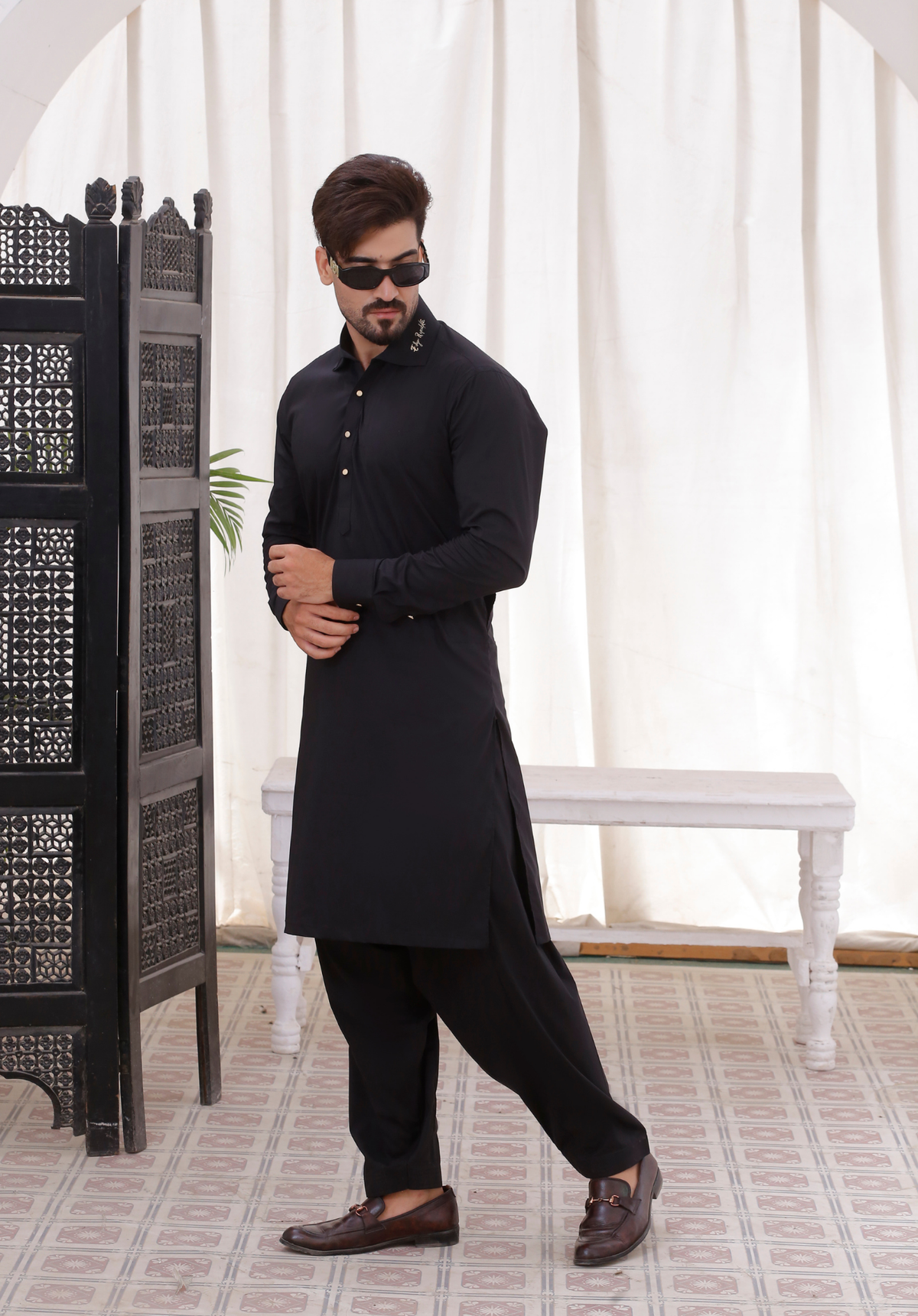 Black Shalwar Kameez – Timeless Elegance For Men