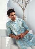 Sky Chanderi Kurta Pajama – Stylish & Elegant For Men