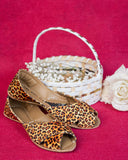Empire Bold Leopard Print Khussa For Women