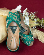 Floral Breeze Peshawari Khussa For Women