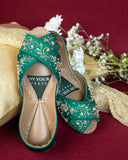 Floral Breeze Peshawari Khussa For Women