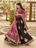 Elegant Block Printed Raw Silk Lehenga Choli with Dupatta For Women