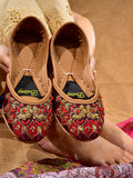 Royal Heritage Luxe Embroidered Khussa For Women