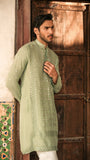 Sea Green Kurta Dress – Classic Style, Modern Grace For Men