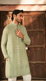 Sea Green Kurta Dress – Classic Style, Modern Grace For Men