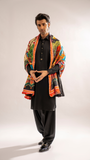 Royal Men's Mehfili Odhni – Premium Traditional Shawl For Men