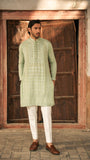 Sea Green Kurta Dress – Classic Style, Modern Grace For Men