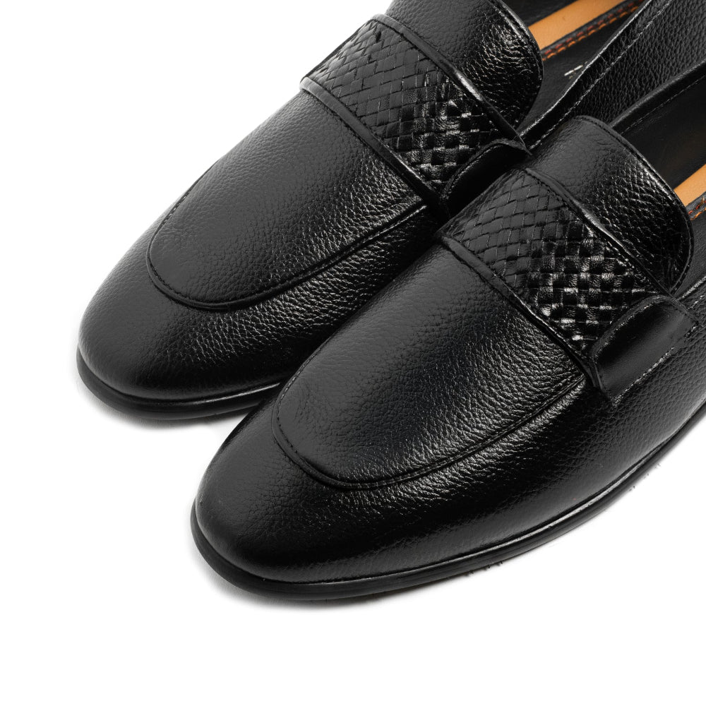 Premium Soft Leather Shoes with Flexible Rubber Sole for Men