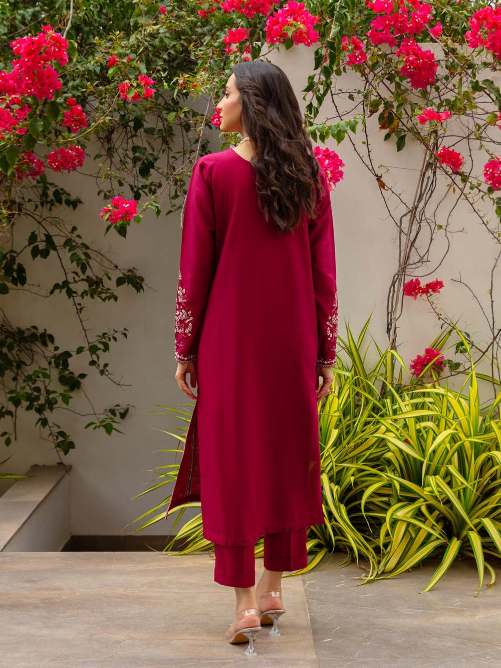 Embroidered Cotton Lawn 2-Piece Suit For Women