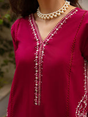 Embroidered Cotton Lawn 2-Piece Suit For Women