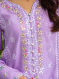 Lavender (Lilac) – Embroidered 2-Piece Cotton Lawn Outfit For Women