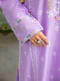 Lavender (Lilac) – Embroidered 2-Piece Cotton Lawn Outfit For Women