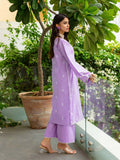Lavender (Lilac) – Embroidered 2-Piece Cotton Lawn Outfit For Women
