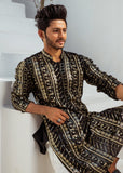 Black Chanderi Kurta Pajama – Elegant & Comfortable For Men