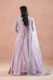 Lilac Luxe Embroidered Net Maxi For Women