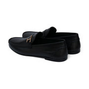 Premium Leather Loafers with Flexible Rubber Sole For Men